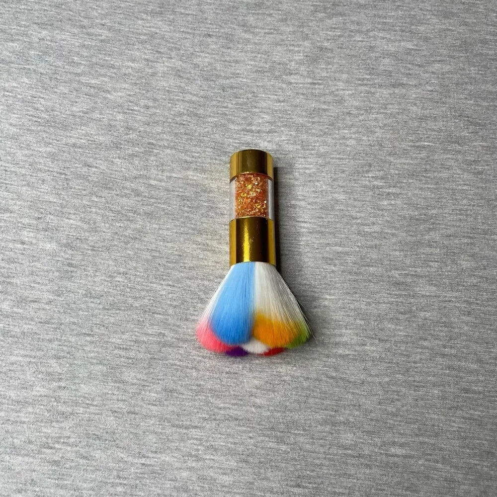 Soft Acrylic Nail Dust Powder Remover Brush